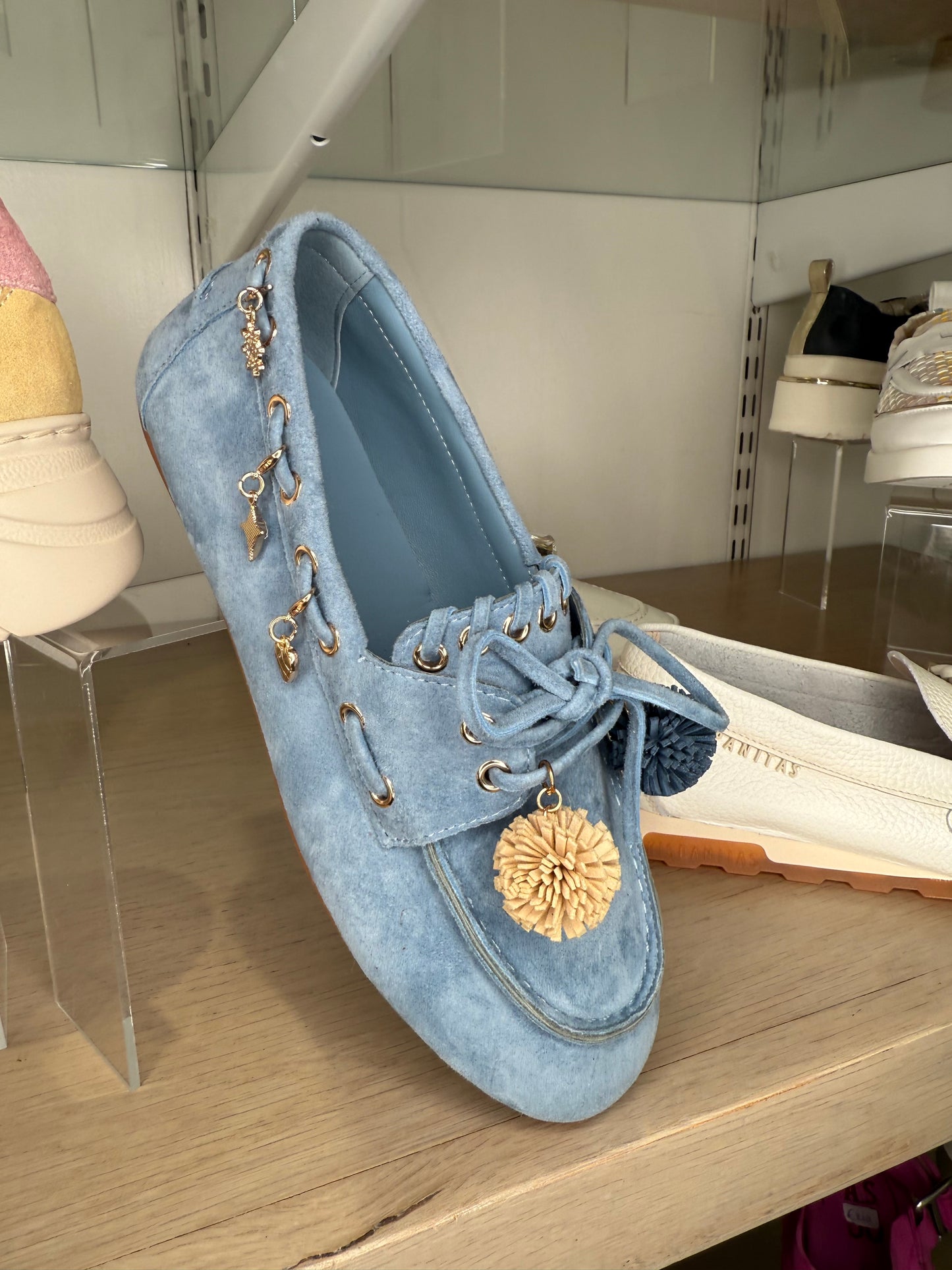 Lodi - Jean Suede Moccasin Slip On Shoe