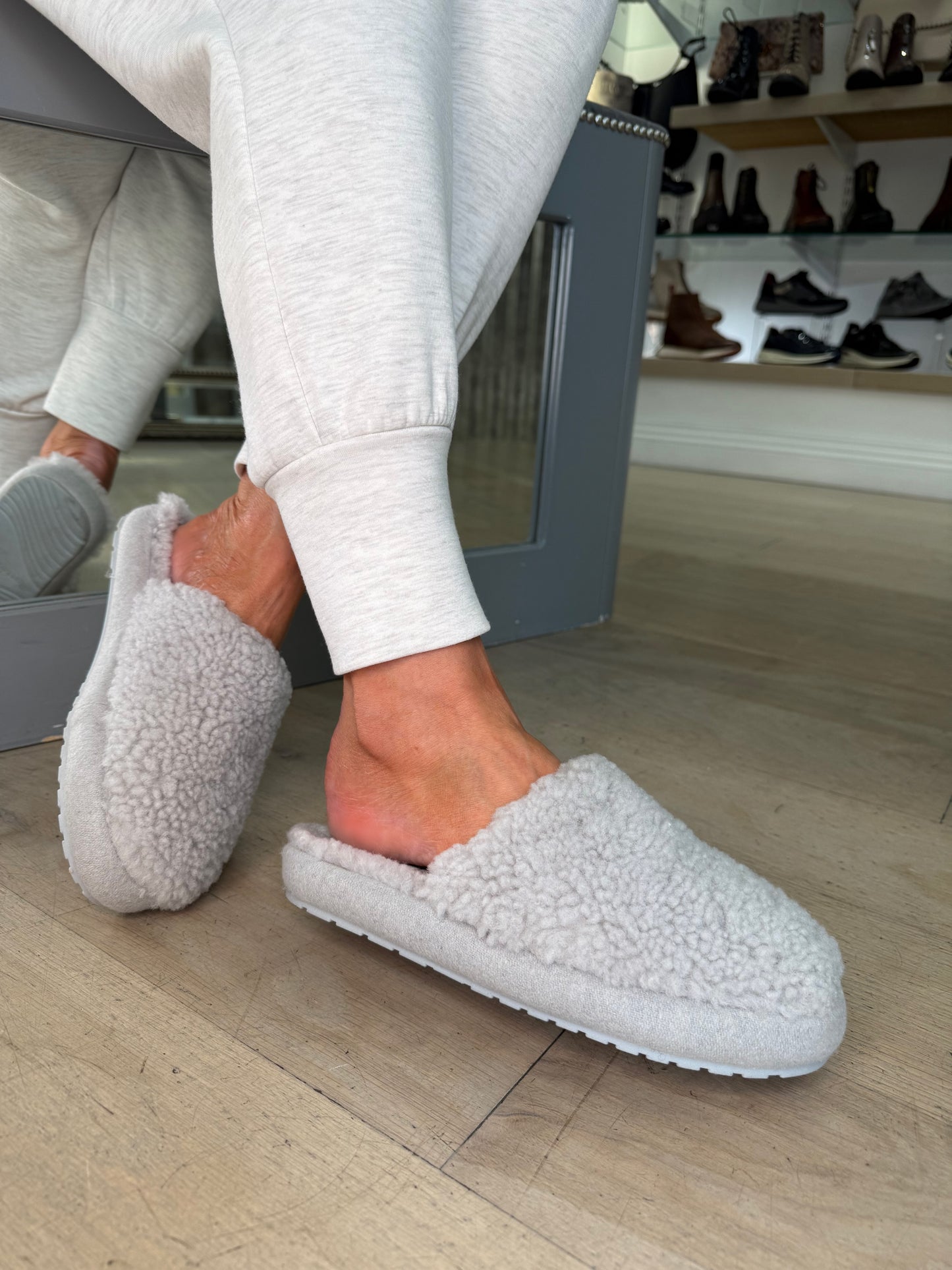 Emu Australia - Starley Grey Wooly Slipper