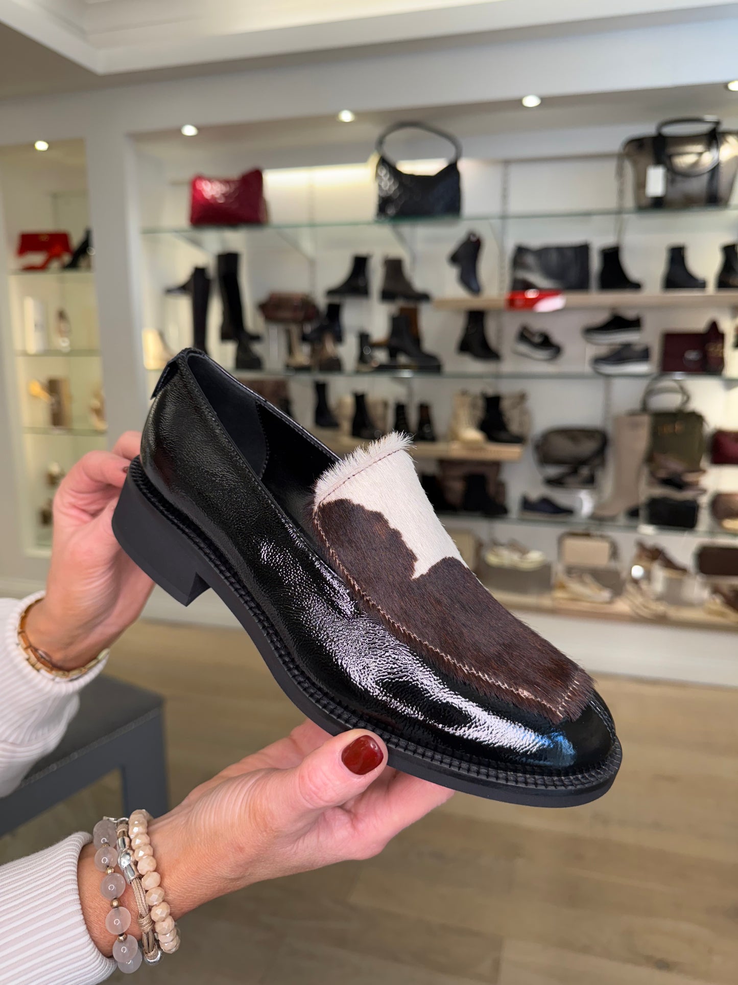 Marco Moreo - Cow Print Leather Loafer