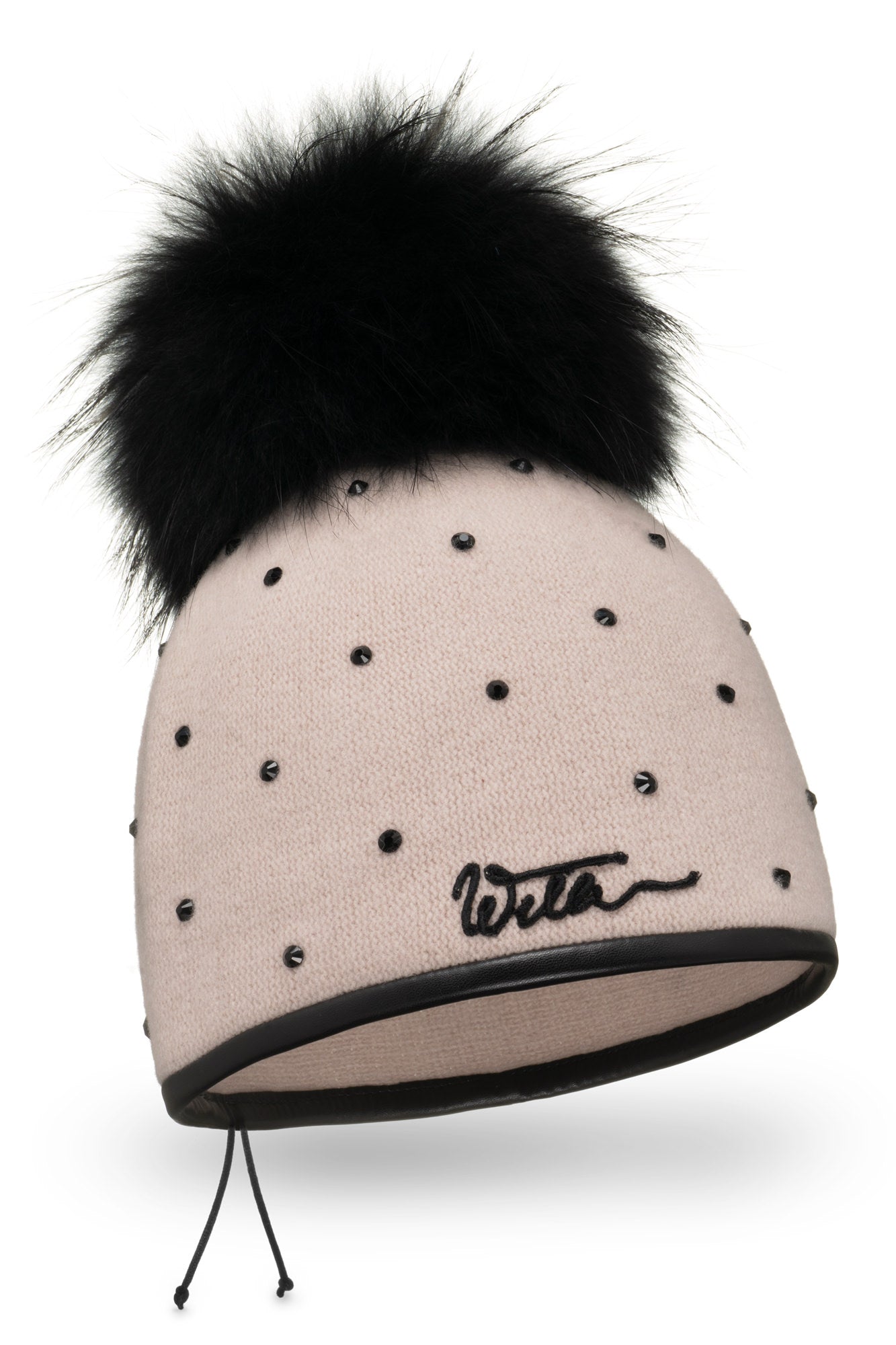 Willi Hat - Bile Soft Beige Pompom Hat