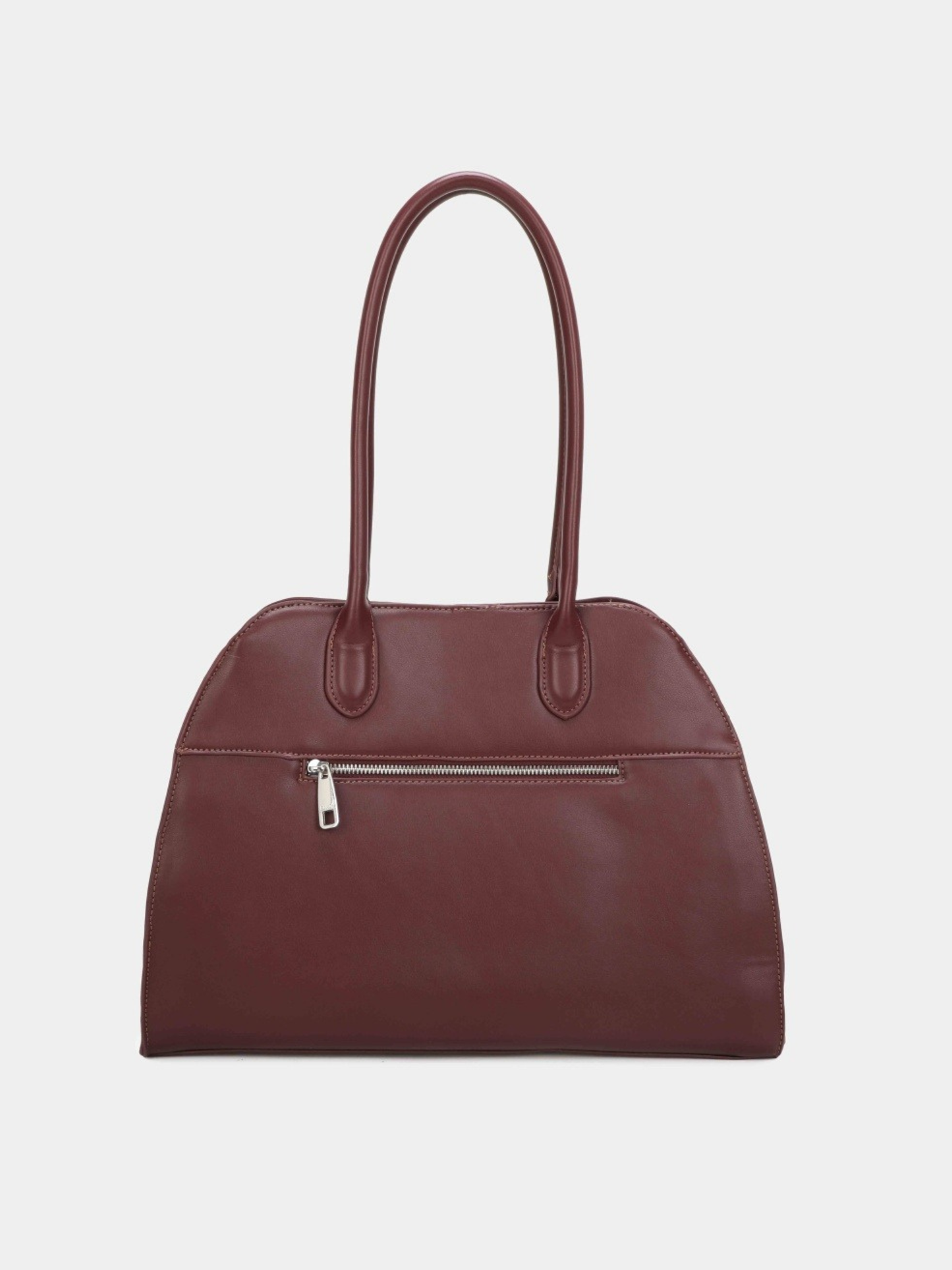 Binnari - Glen Bordeaux Large Two Handle Bag