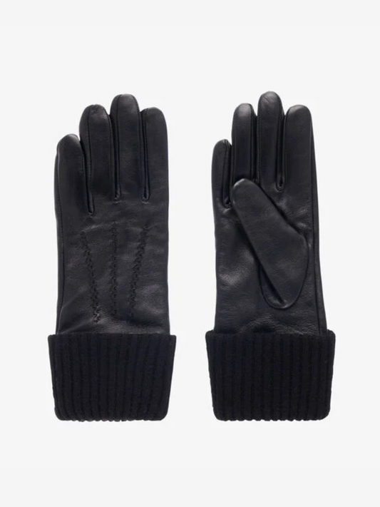 Emu Australia - Loch All Black Leather Gloves