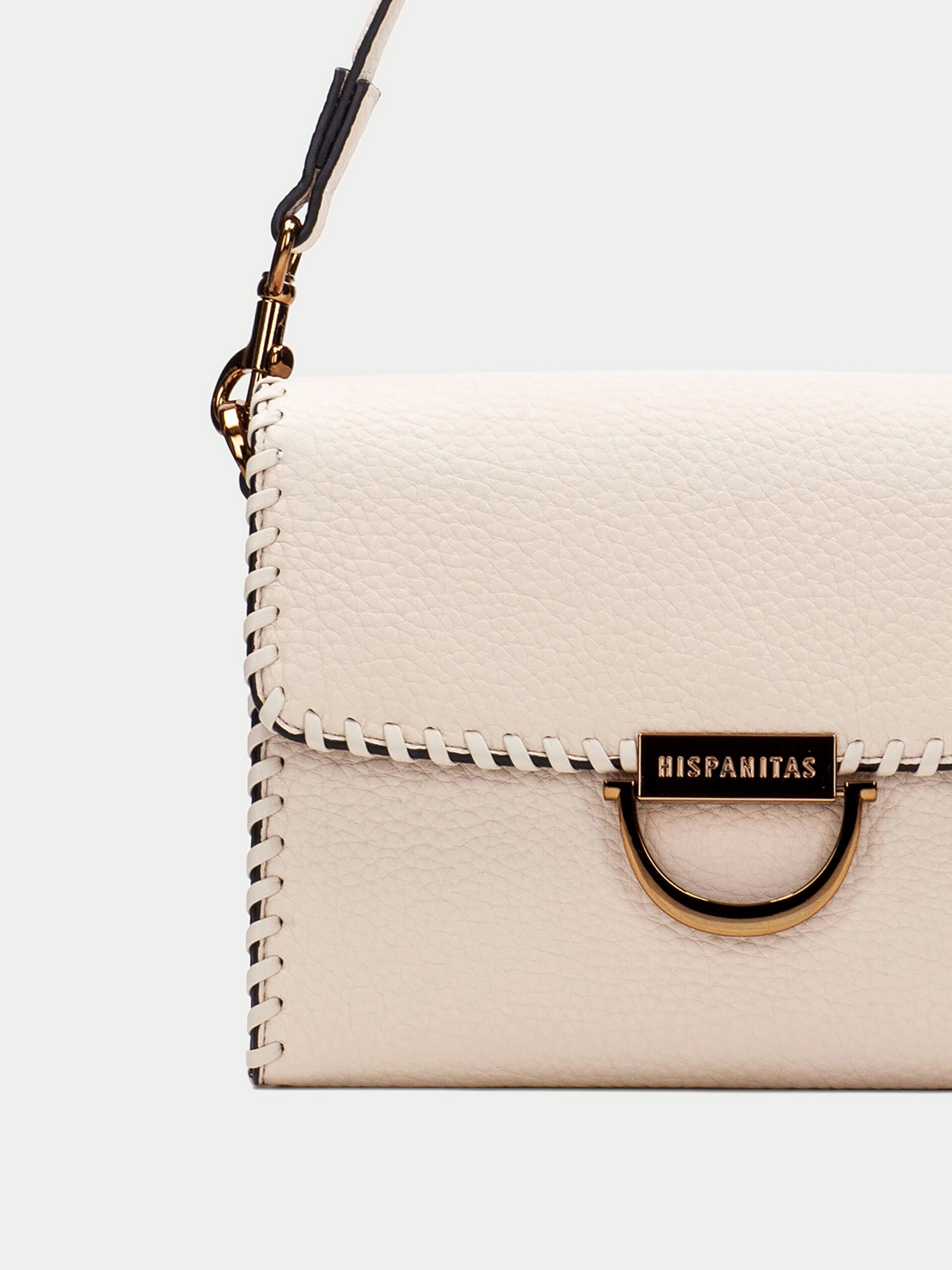 Hispanitas -Cream Square Handbag