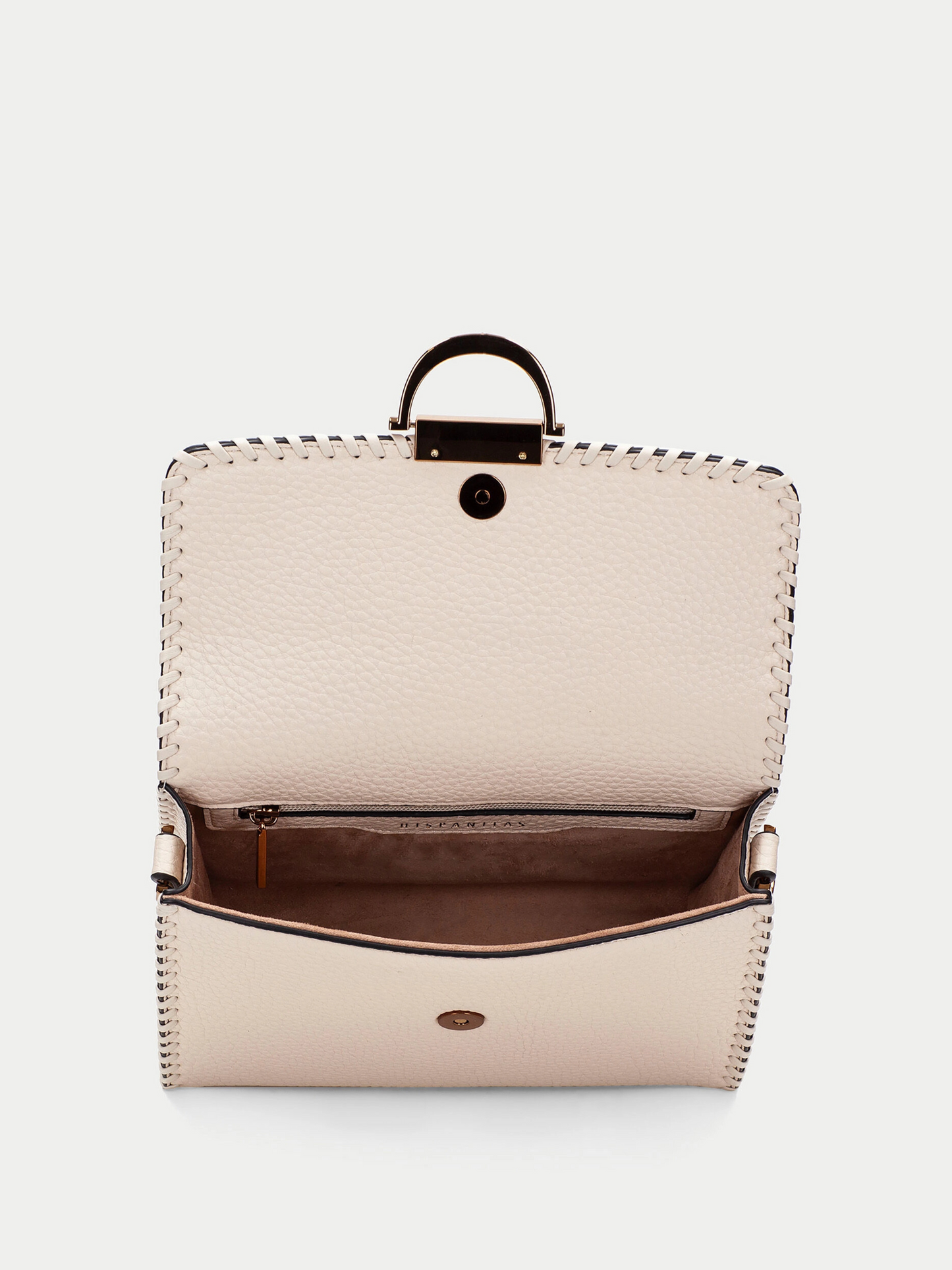 Hispanitas -Cream Square Handbag