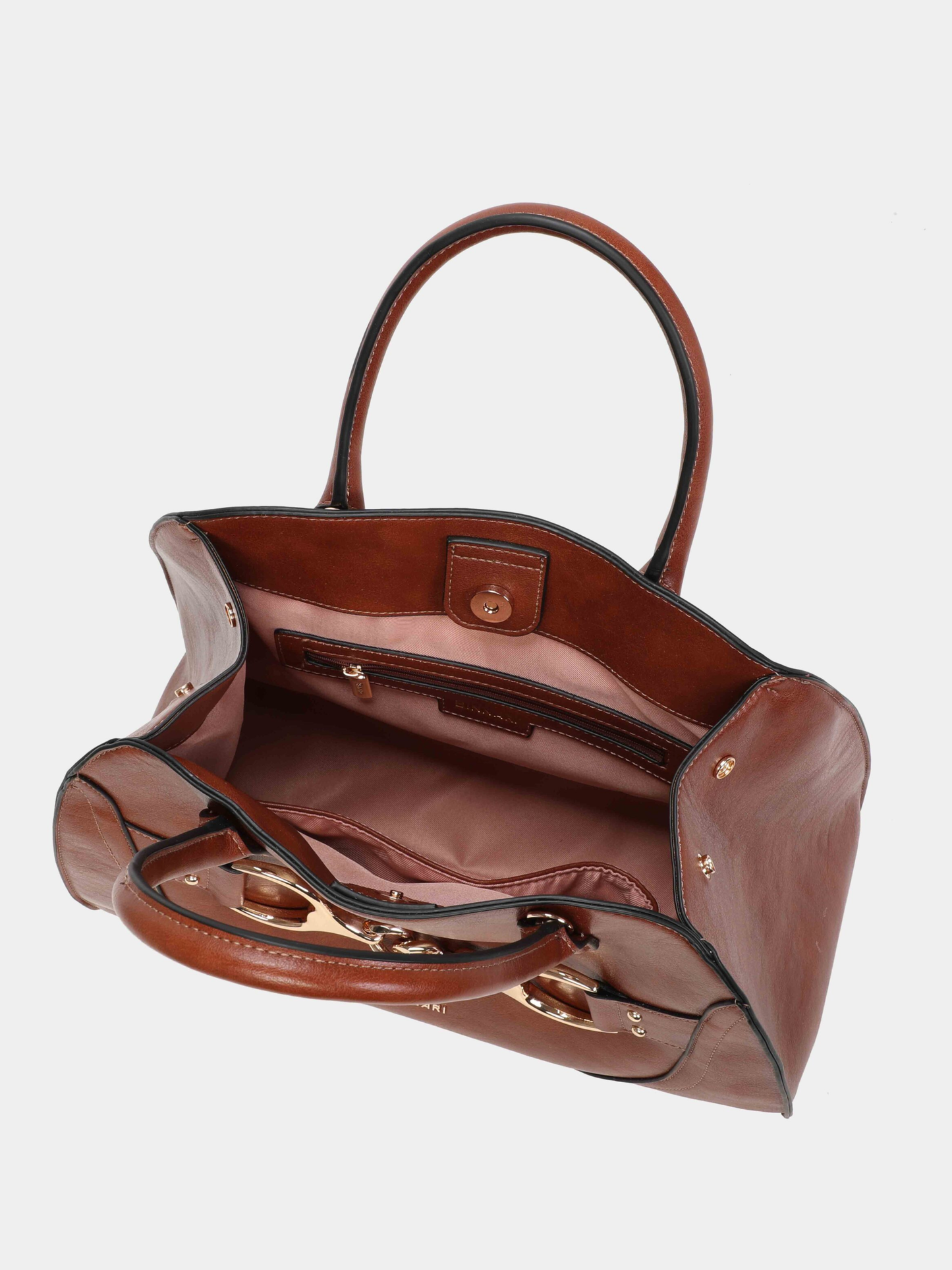 Binnari - Fanny Large Tan Handbag