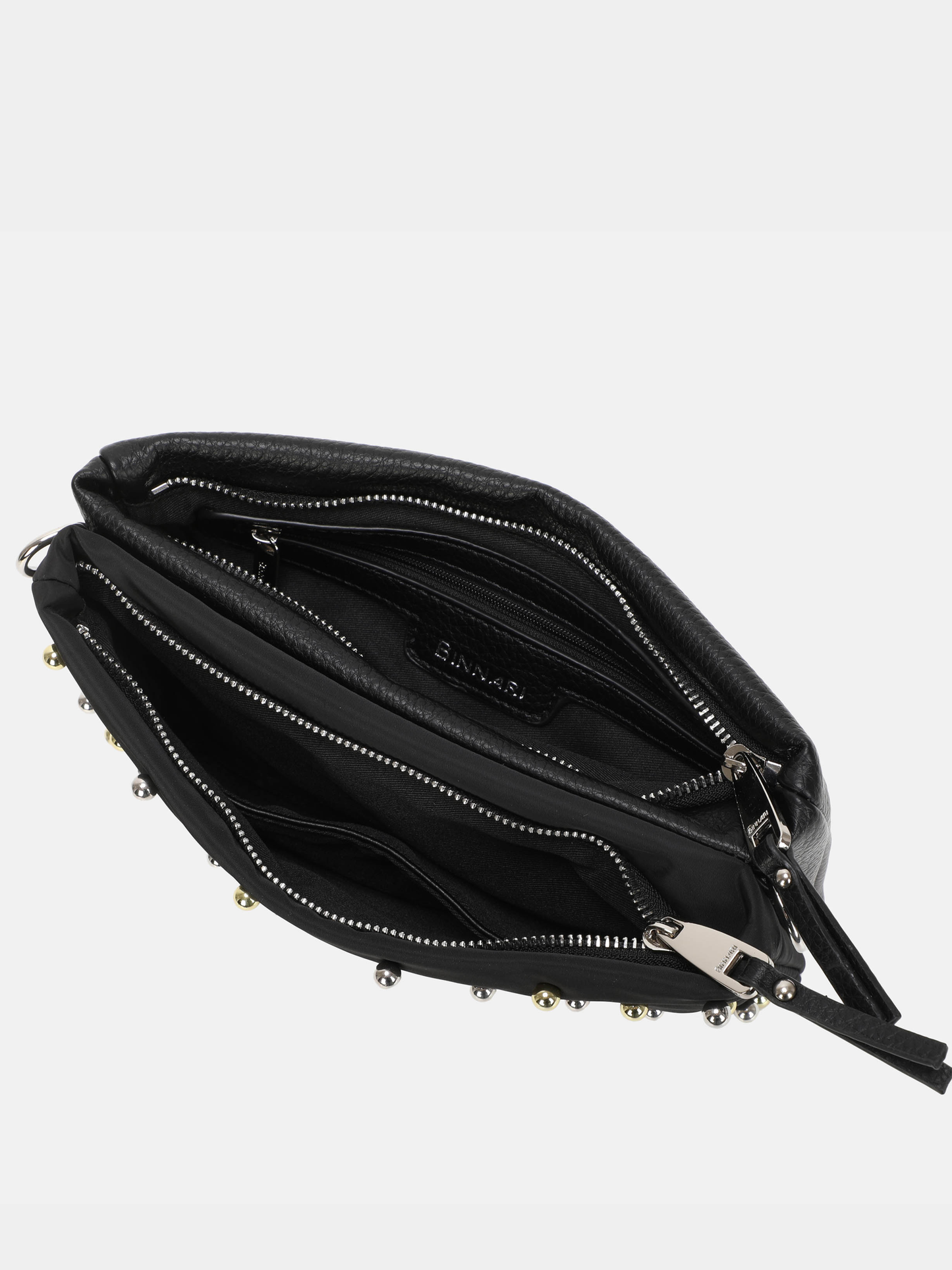 Binnari - Black Stud Shoulder Bag