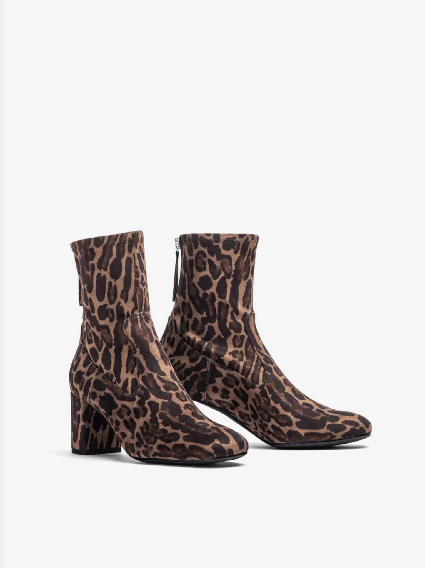 Unisa -Leopard Print Block Heel Boot