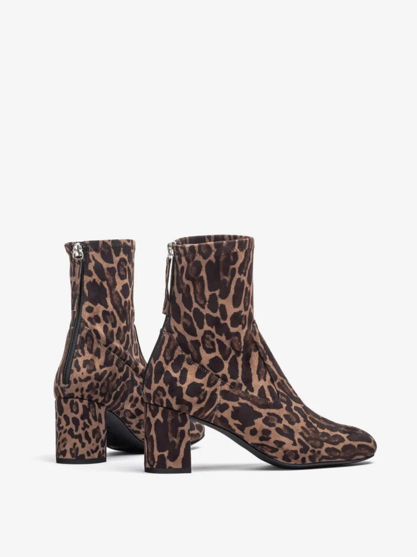 Unisa -Leopard Print Block Heel Boot