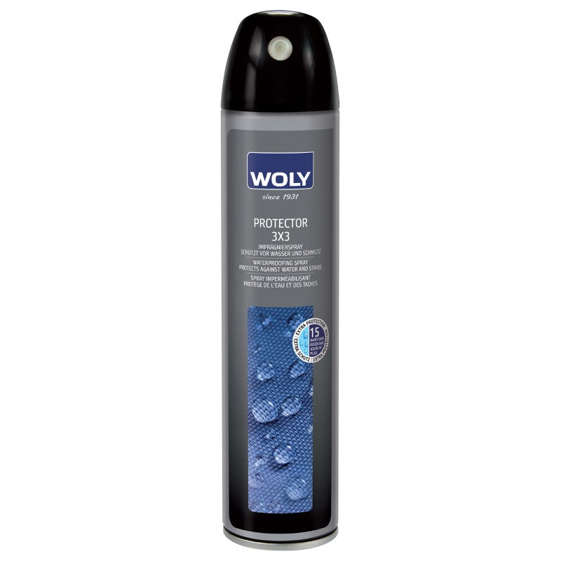 Woly 3X3 Waterproof Shoe Protector Spray Neutral - Suede & Nubuck Leathers