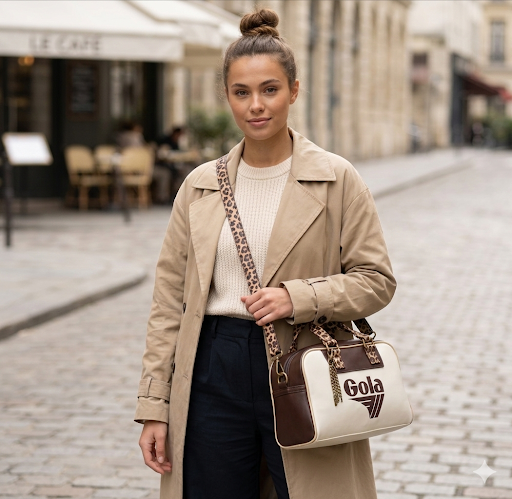 Gola - Gola Classics Micro Reynolds Leopard Print Holdall Bag
