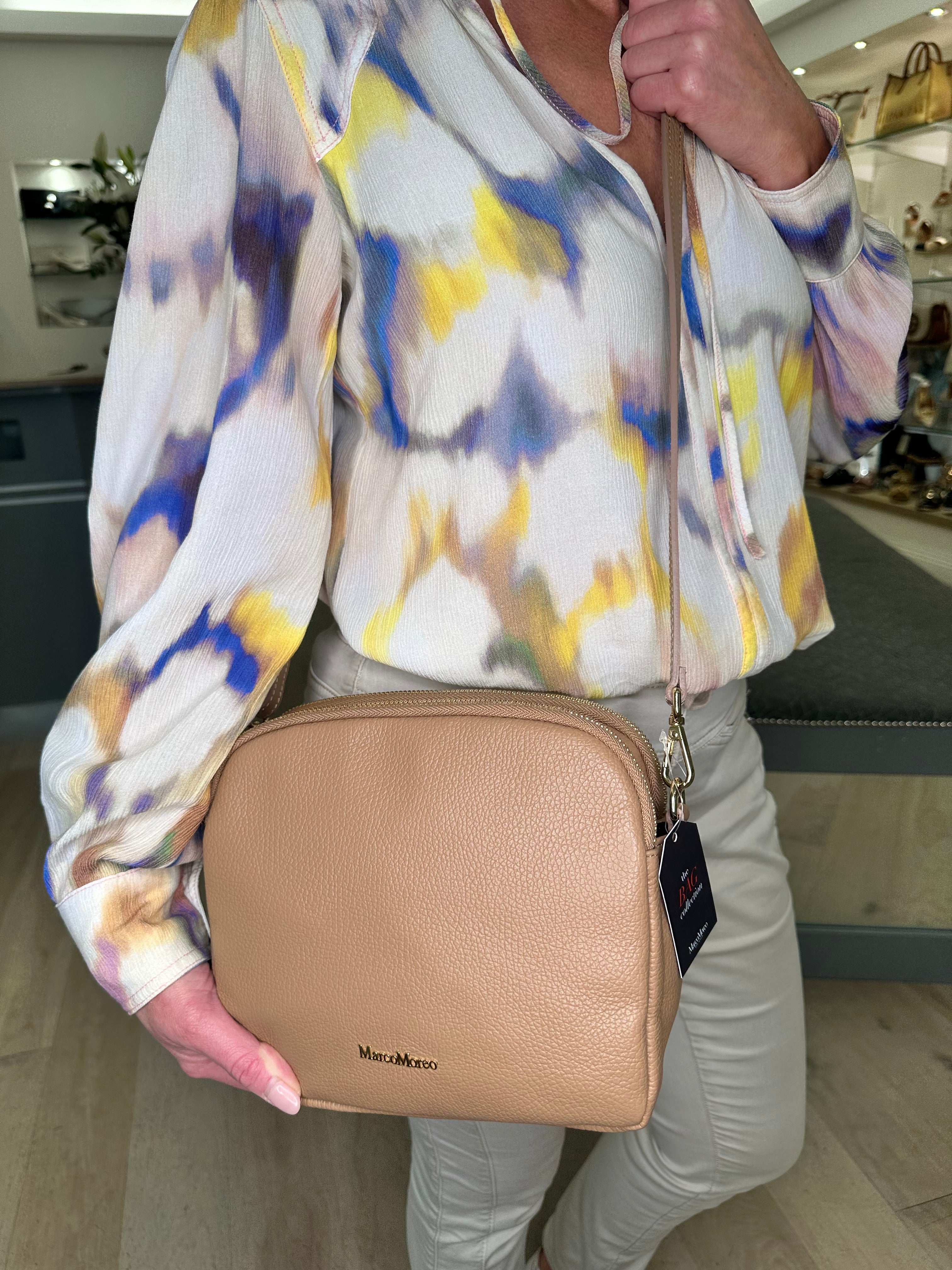 ★MONOROW★ MARE BAG CAMEL BLANC SUEDE CAMEL MEDIUM, MONOROW #monorow #blanc #suedebag