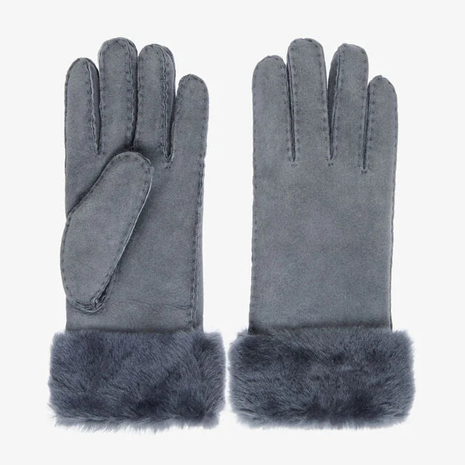 Emu Australia - Apollo Bay Dark Grey Sheepskin Gloves