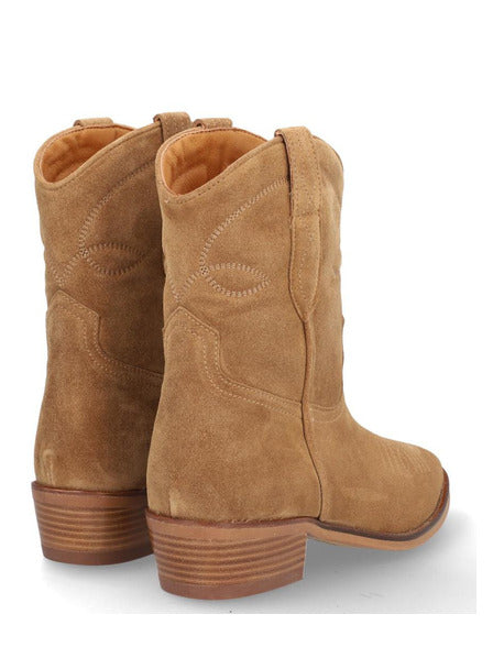 Alpe - Tan Suede Western Style Boot