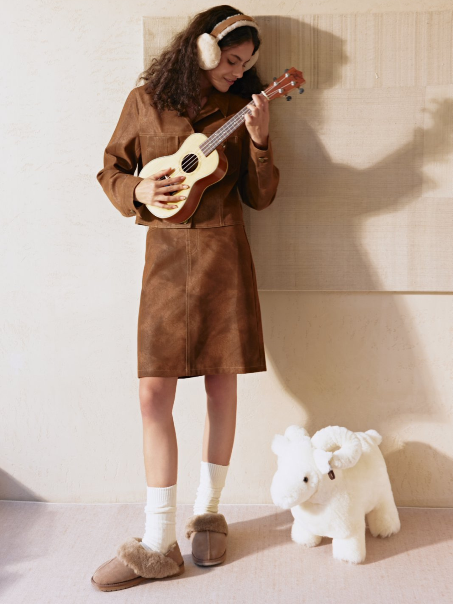 Emu Australia - Platinum Balzary Mushroom Slipper