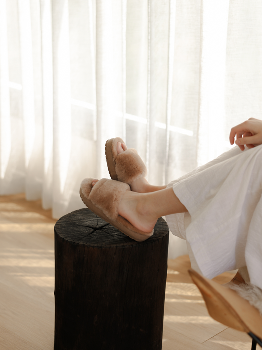 Emu Australia - Mckay Slider Slipper in Camel