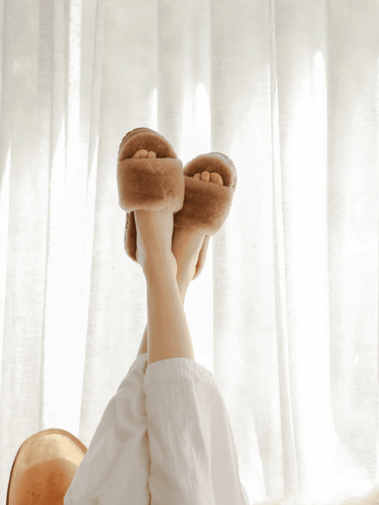 Emu Australia - Mckay Slider Slipper in Camel