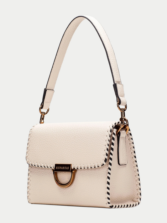 Hispanitas -Cream Square Handbag