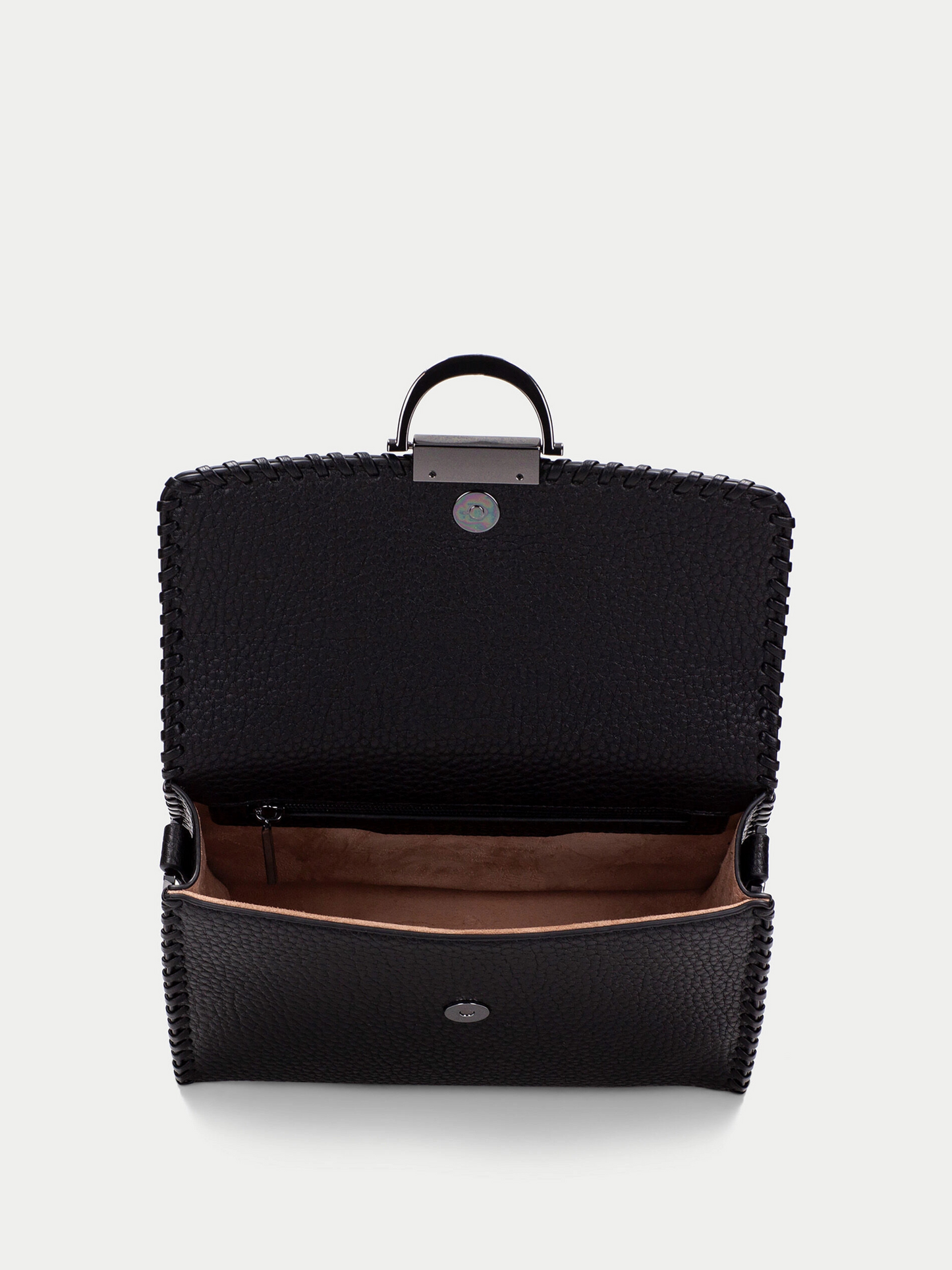 Hispanitas -Black Square Handbag