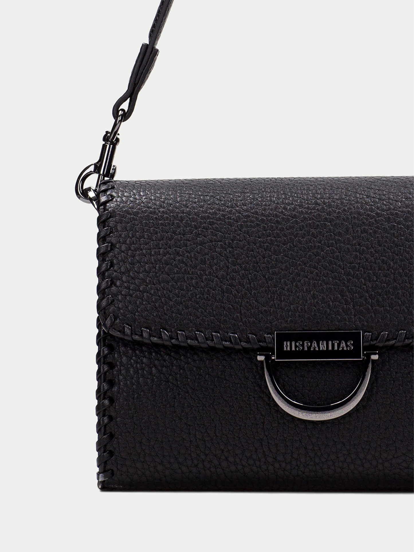 Hispanitas -Black Square Handbag
