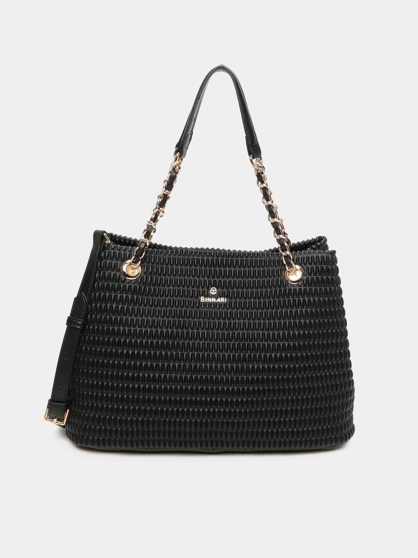 Binnari - Patty Black Large Two Handle Bag