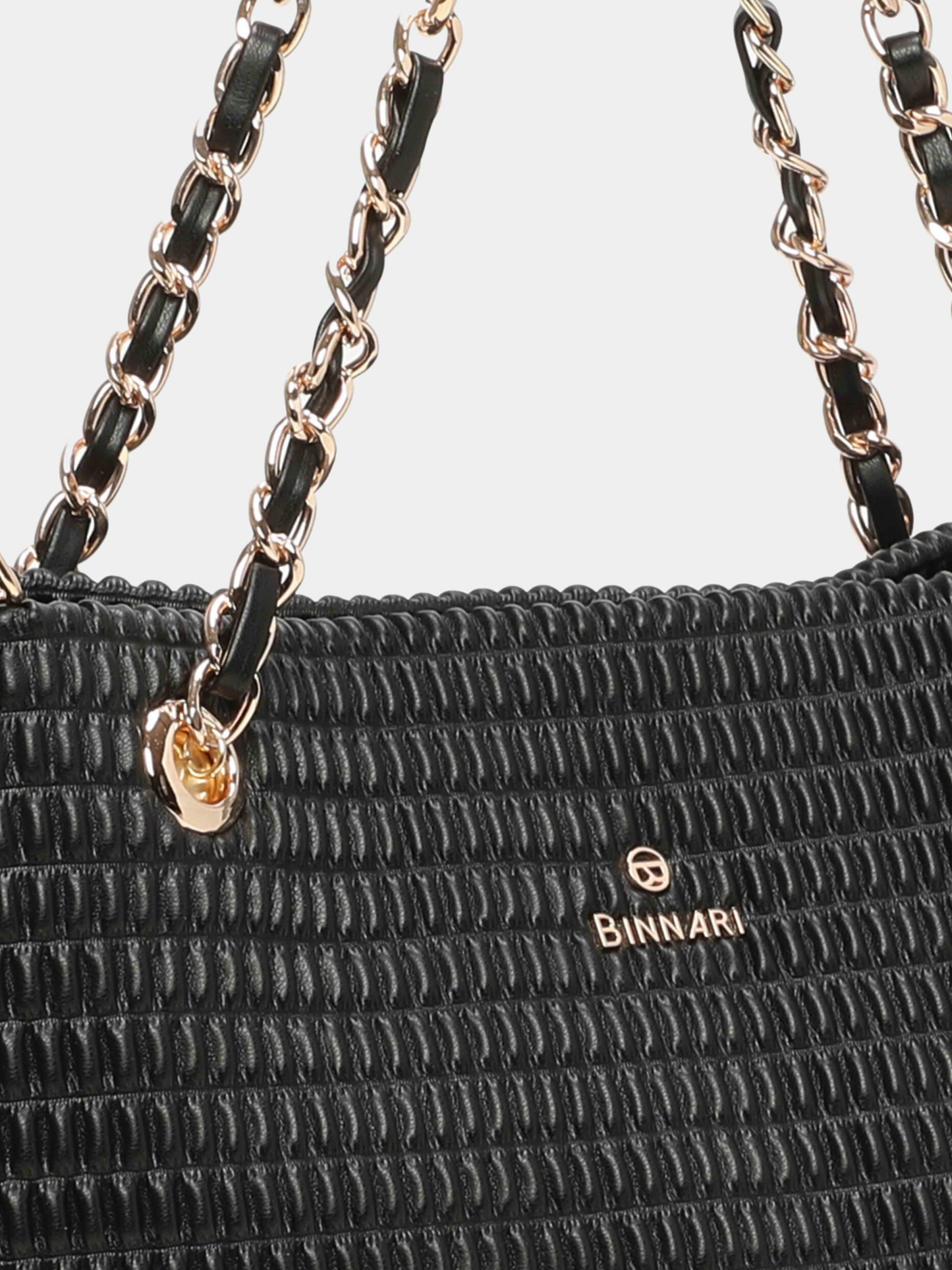 Binnari - Patty Black Large Two Handle Bag