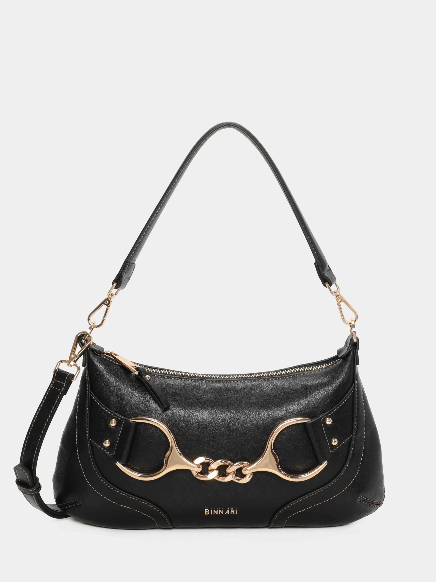 Binnari - Fanny Small Black Shoulder Bag