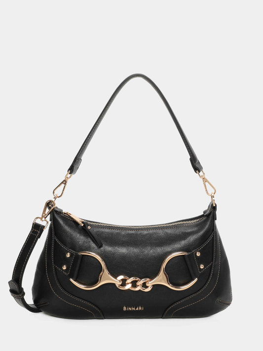 Binnari - Fanny Small Black Shoulder Bag