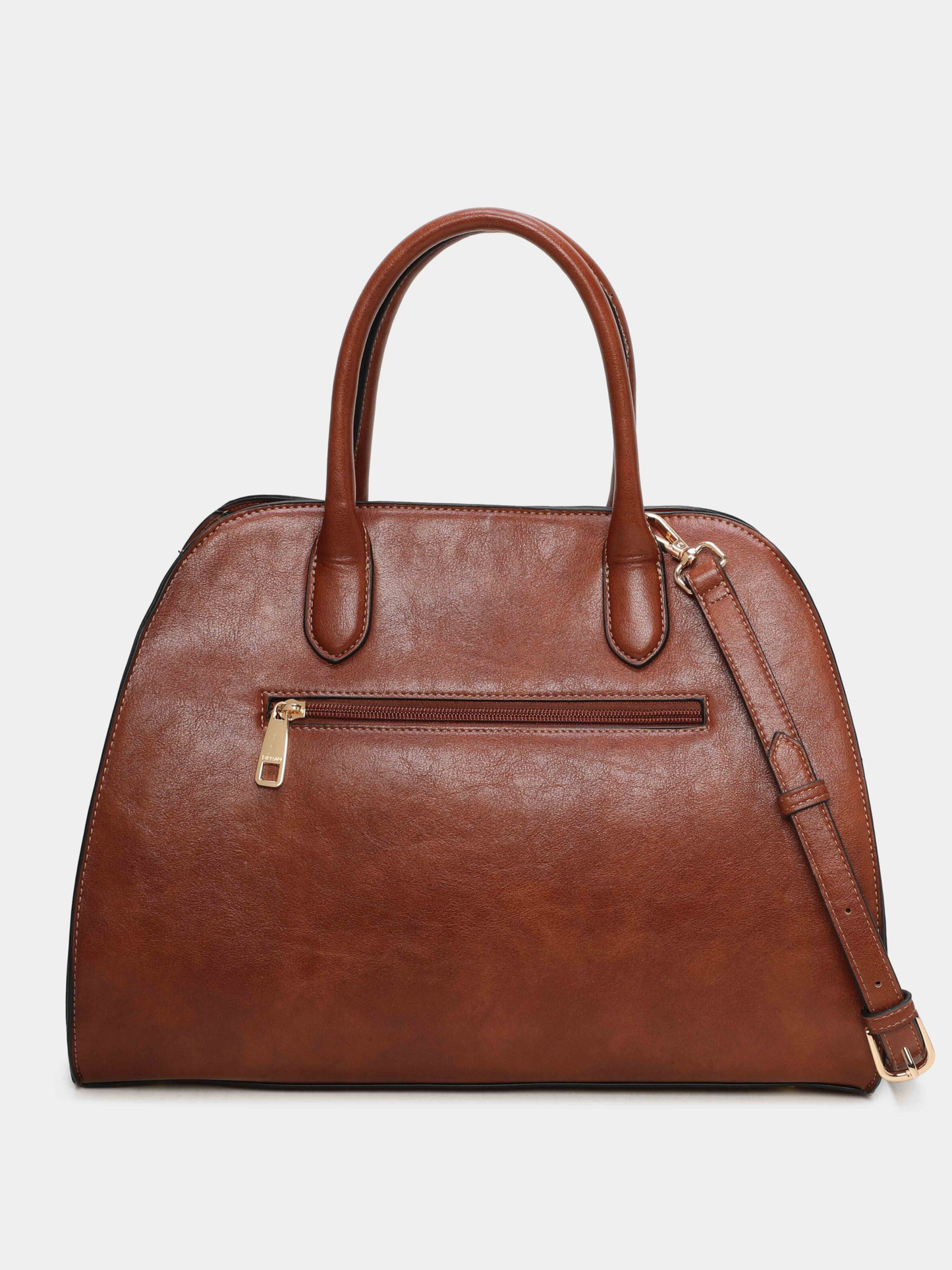 Binnari - Fanny Large Tan Handbag