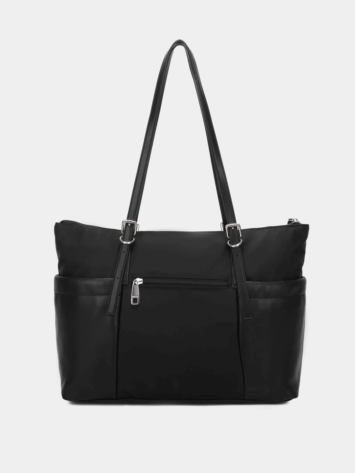 Binnari - Elodi Black Large Shopper Tote Bag