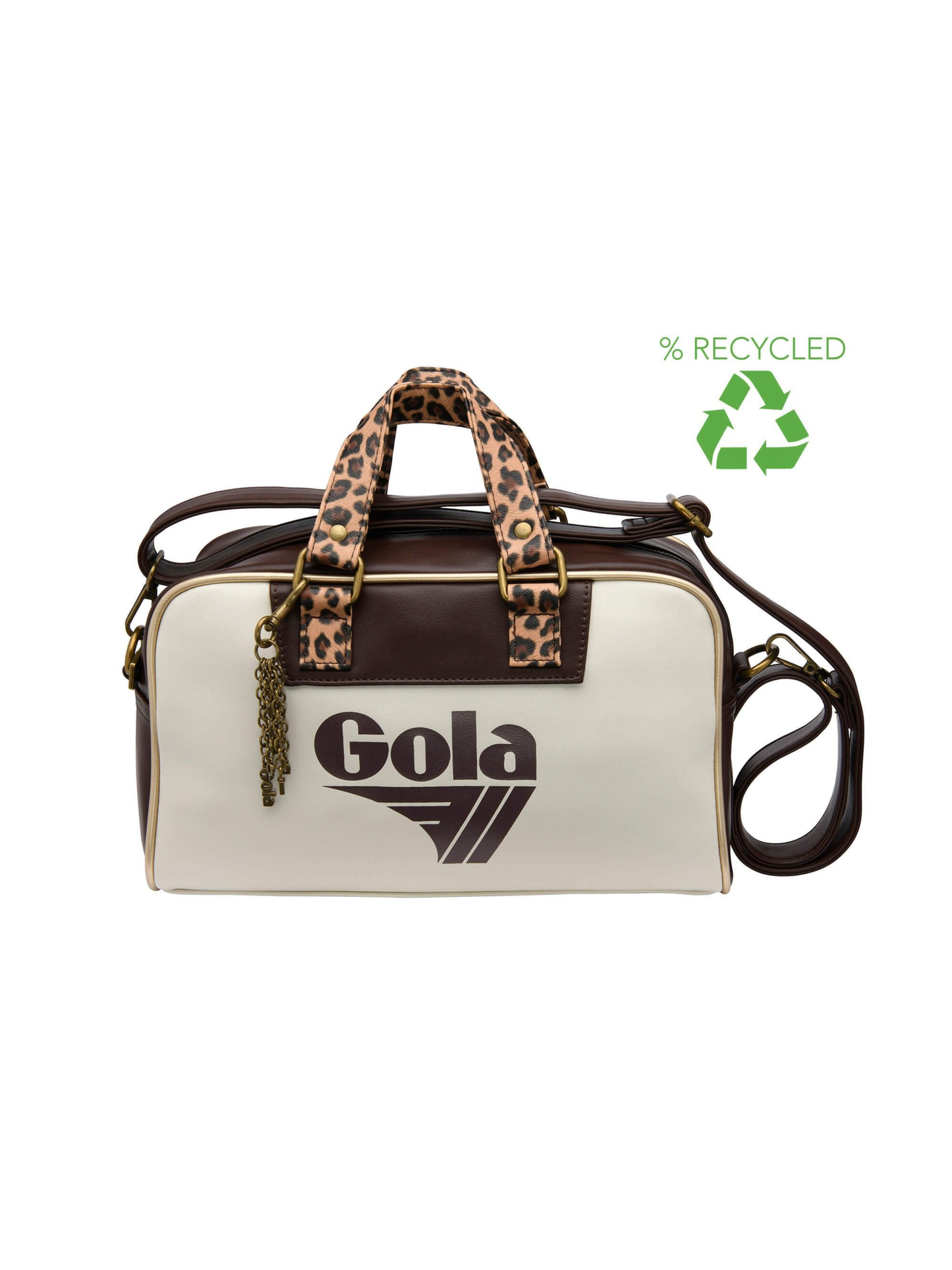 Gola - Gola Classics Micro Reynolds Leopard Print Holdall Bag