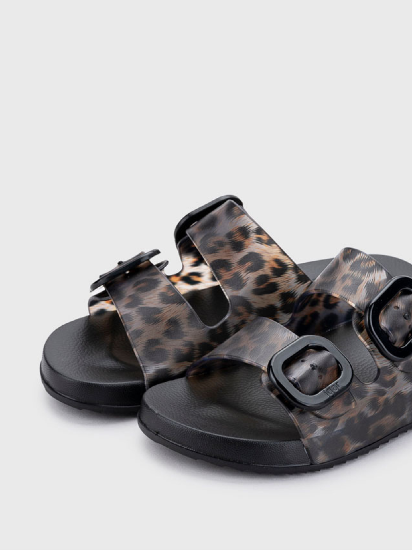 Igor - Habana Brillo Leo Leopard Print 2 Strap Slider
