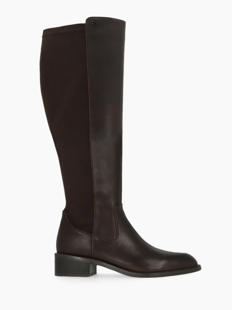 Lodi - Rich Brown Classic Long Chelsea Style Boot
