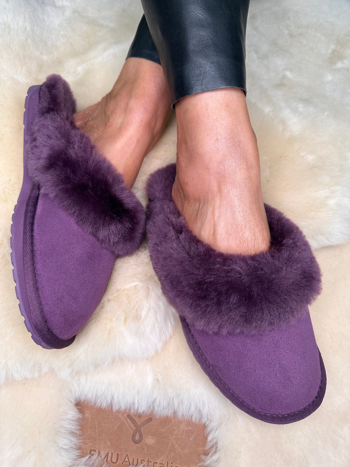 Emu Australia - Jolie Plum Slipper