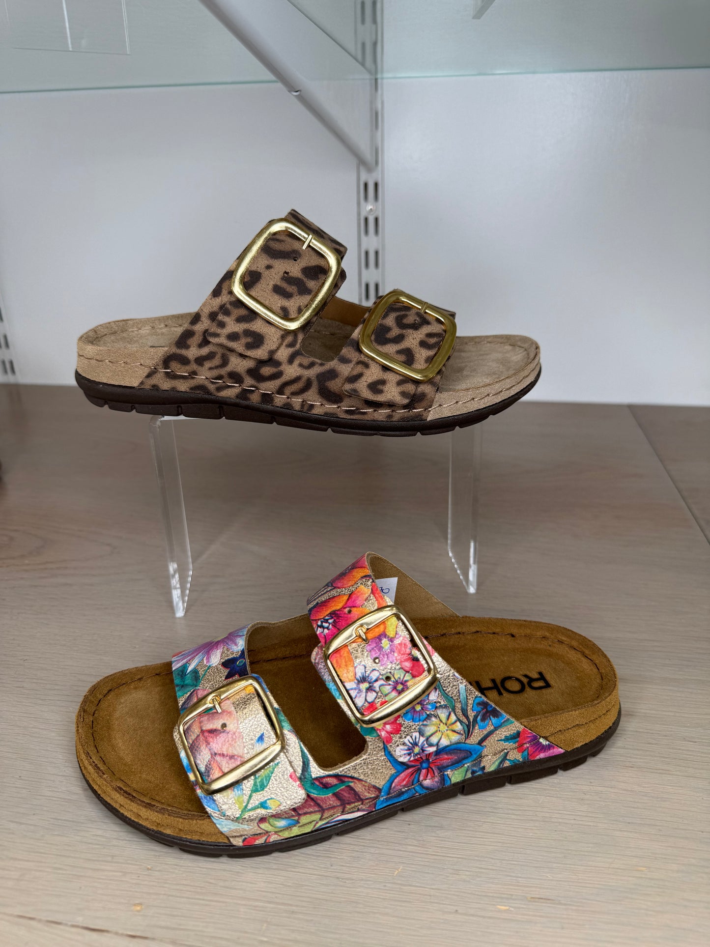 Rohde - Gold Floral Multi Coloured Slider