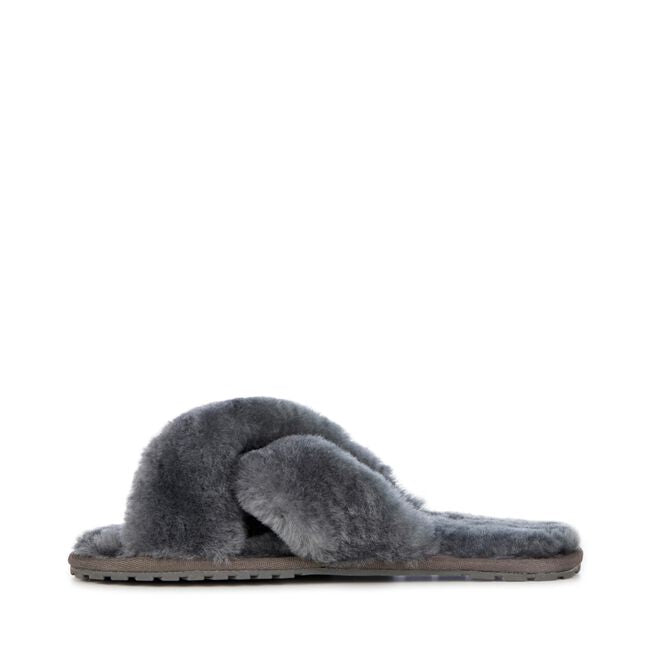 Emu Austrailia - Mayberry Charcoal Slider Slipper W11573