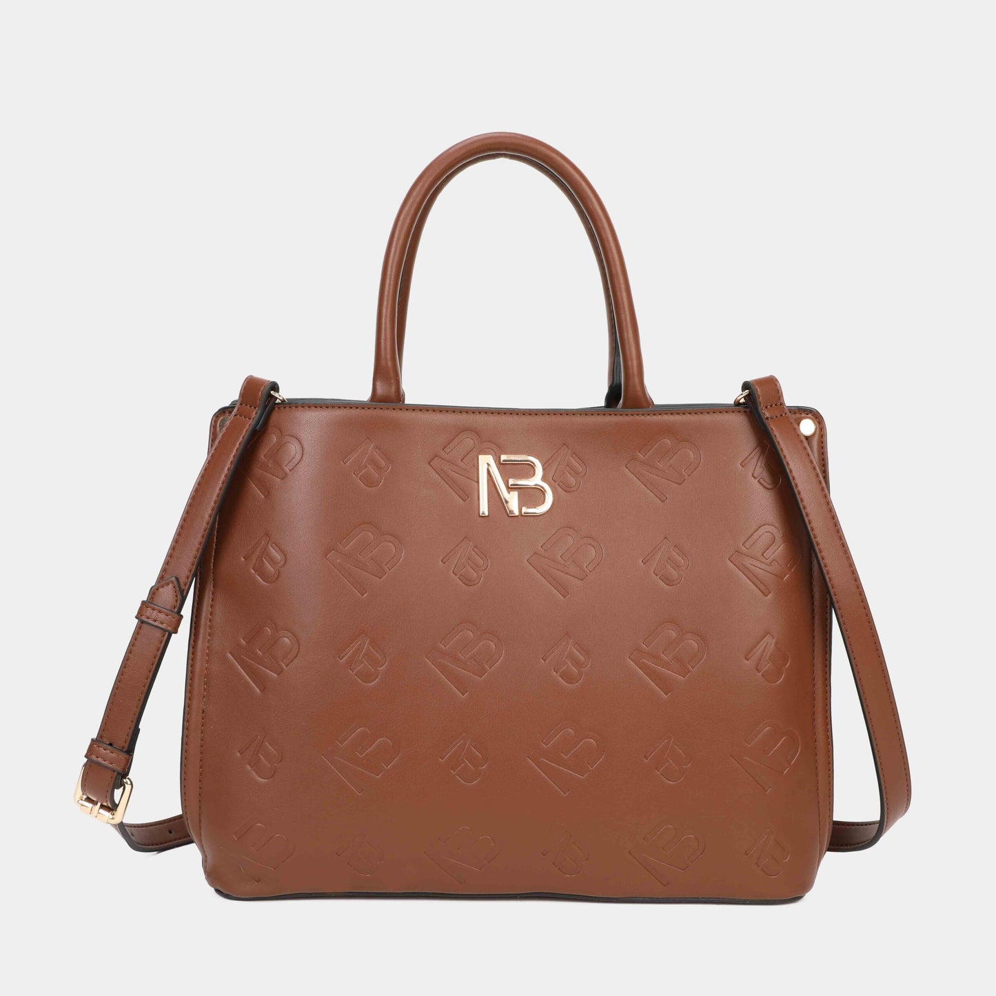 Binnari - Carmona Tan Logo Tote Bag