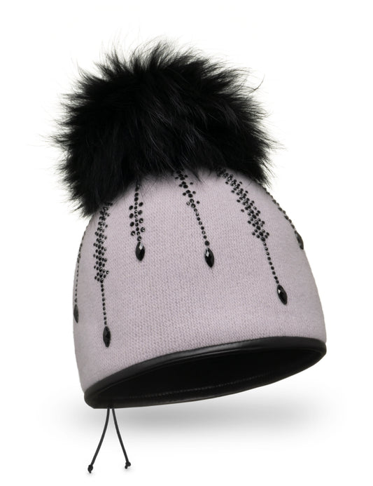 Willi Hat - Dik/640 Pale Purple Pompom Hat